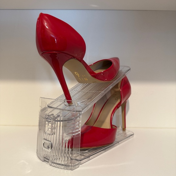 Mix No 6 Red Stilettos Size 8.5 - Picture 2 of 4